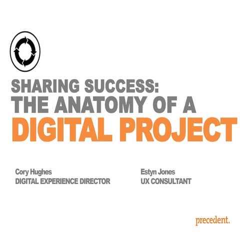 Anatomy of a digital project seminar - 20th September, London 