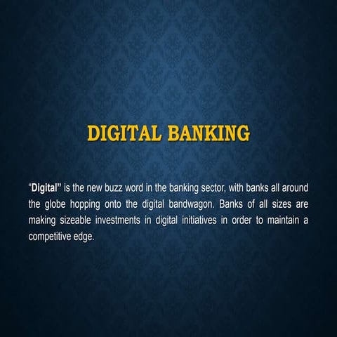 Digital banking