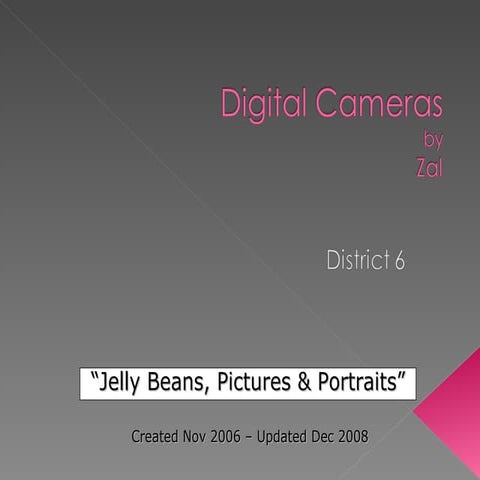 Digital Cameras Dec 2008 Ppt 2007 Slideshare