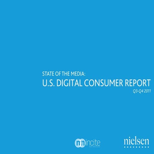Nielsen Digital Consumer Report Q3-Q4 2011