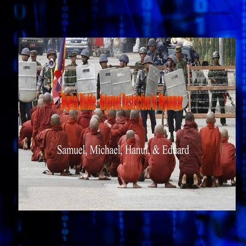 Digital Divide Powerpoint by Sam, Michael, Eduard and Hanut