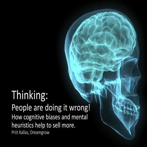 Thinking: People are doing it wrong!