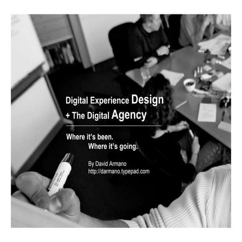 Digital Experience Design  + The Digital Agency