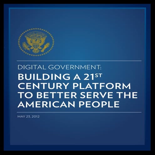 Digital Government Strategy