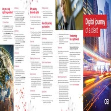 Digital infographic from CGI