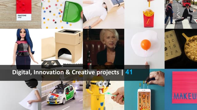 Digital innovation &amp; creative p...