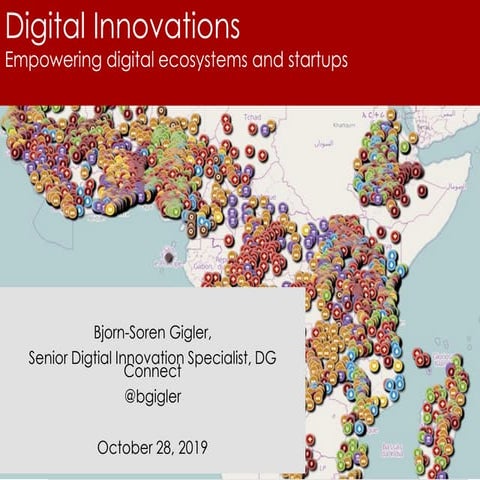 Digital innovations -Empowering digital ecosystems and startups 