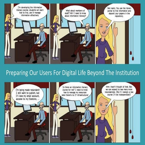 Preparing Our Users For Digital Life Beyond the Institution