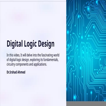 Basic Concept of Digital-Logic-Design(DLD) and its applications | PPTX