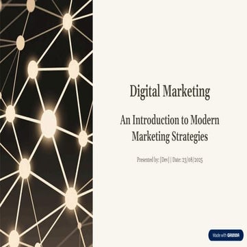 Digital-Marketing strategies like SEO  .