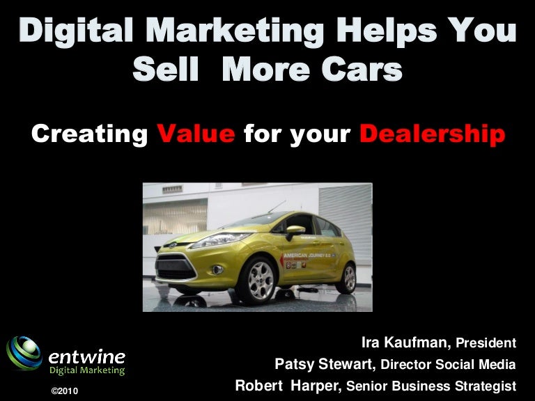 Digital marketing for auto dealers