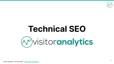 Visitor Analytics - Technical SEO