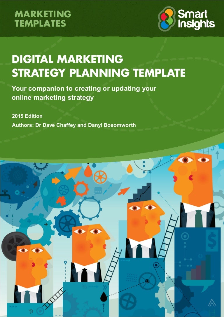 digital marketing plan template smart insights internet marketing template