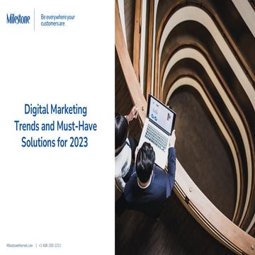 Digital Marketing Trends and Must Have for 2023 