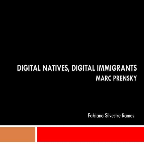 Digital Natives, Digital Immigrants