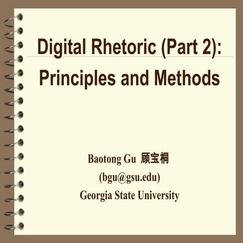 Classical and Digital Rhetorics historical evolution and differences ...