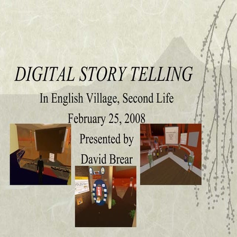 Digital StoryTelling