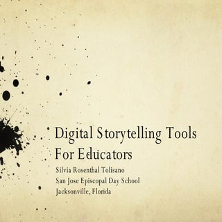 Digital Storytelling