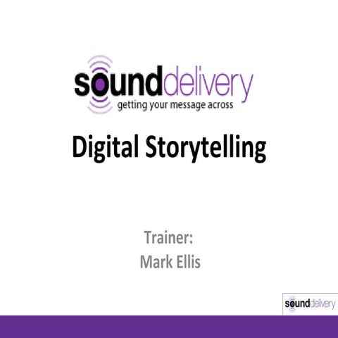 Digital storytelling workshop