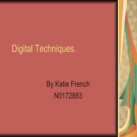 Digital Techniques