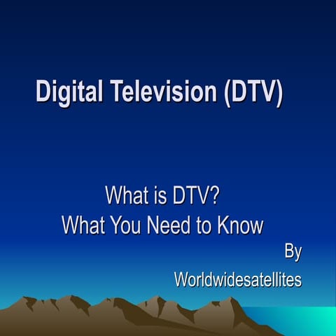 Digital Television