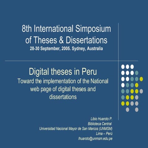 Digital Thesis Unmsm