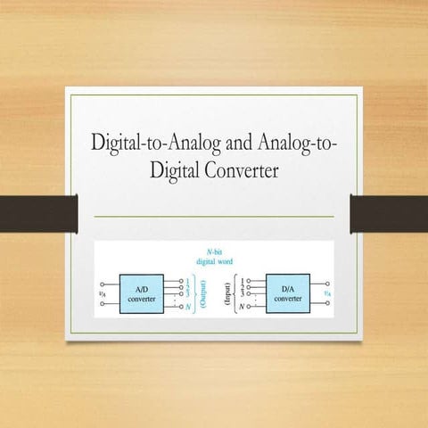 Digital to-analog and analog-to-digital converter by Md Nazmul Islam
