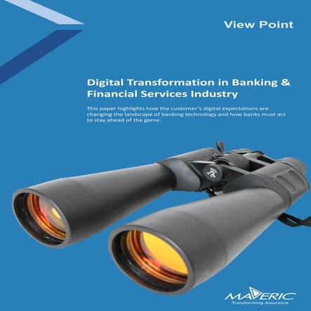 Digital Transformation in Banking Financial Services Industry