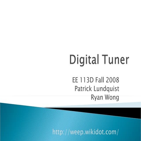 Digital Tuner