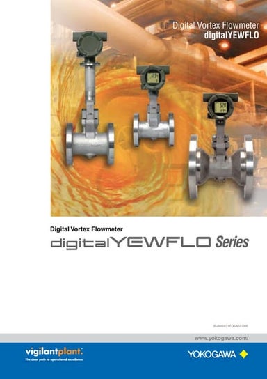 Digital Vortex Flowmeters From Yokogawa