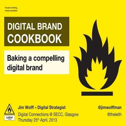 The Digital Brand Cookbook
