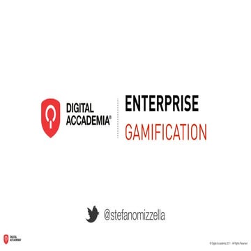 Enterprise Gamification 