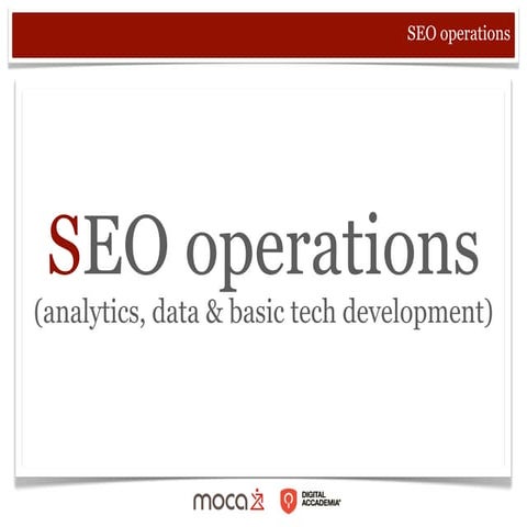 Introduzione al SEO: approccio concreto