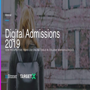 2019 Digital Admissions 