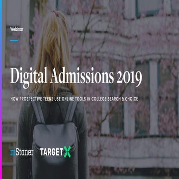 Digital Admissions 2019