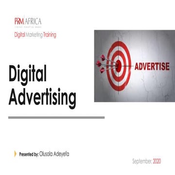 Digital advertising