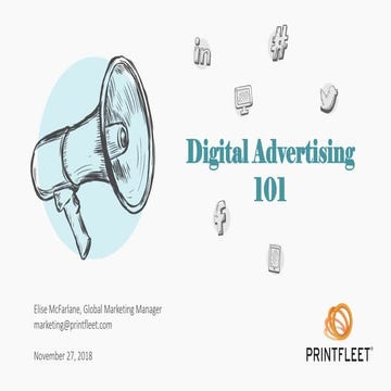 Digital Advertising 101