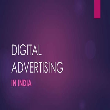 Digital advertising ppt