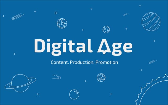 Digital Age - Content. Production. Promotion