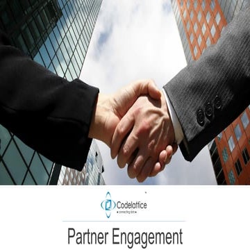 Codelattice Partner Engagement