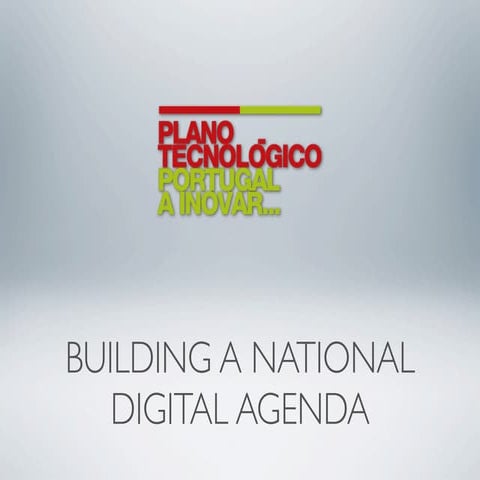 Portugal: Building a Digital Agenda
