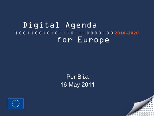 Digital agenda Per Blixt