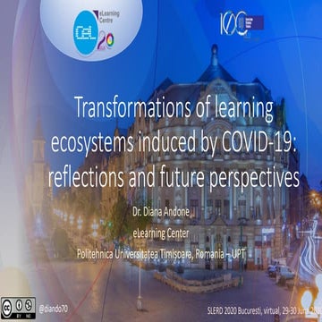 Transformations of learning ecosystems induced by COVID-19: reflections and f...