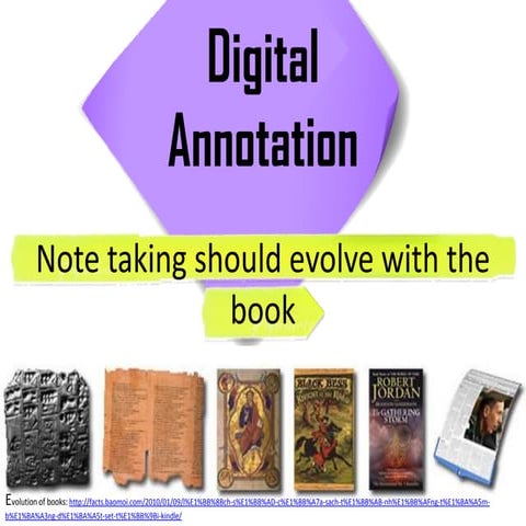 Digital Fluency, starting with digital annotation