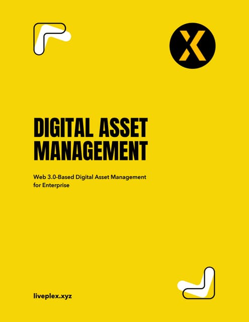 WEB 3.0-BASED DIGITAL ASSET MANAGEMENT FOR ENTERPRISE CUSTOMERS