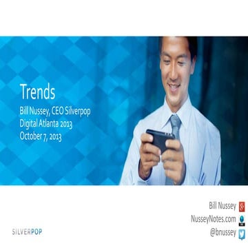 Five Big Trends (October 2013)