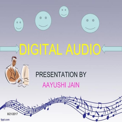 Digital audio PPT