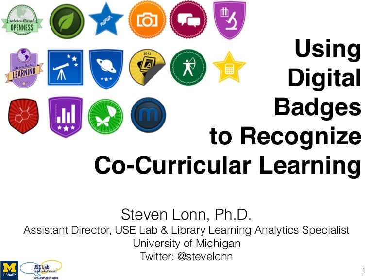 Using Digital Badges to Recognize CoCurricular Learning