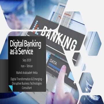 Digital banking as a service(v.e)
