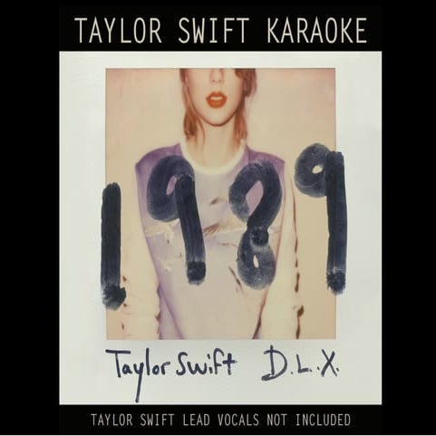 Taylor Swift - 1989 (Karaoke) Digital Booklet